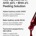 AHA 30% + BHA 2% Peeling Solution Key Ingredients
