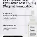Hyaluronic Acid 2% + B5 Key Ingredients