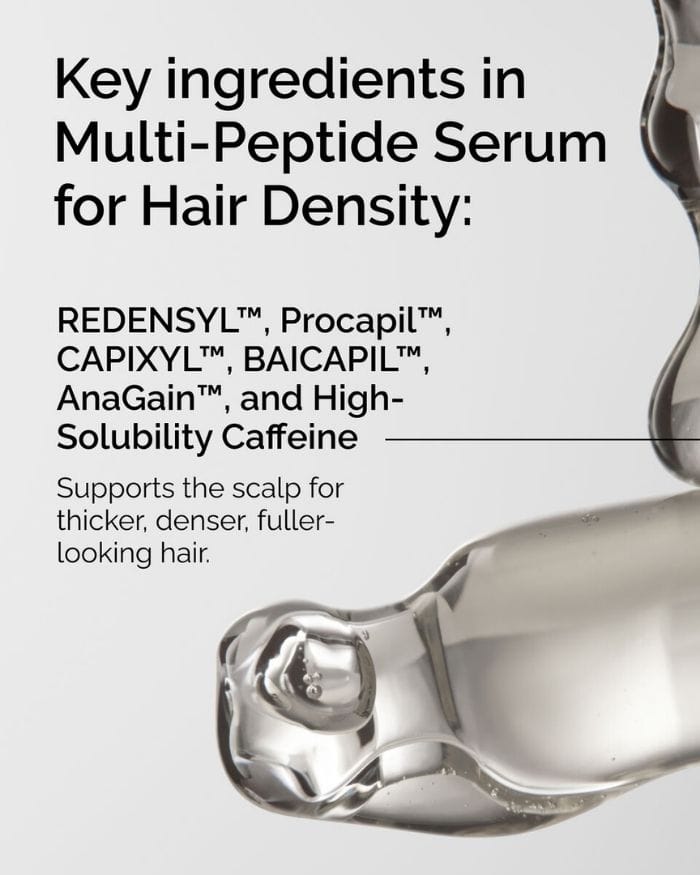 Multi-Peptide Serum for Hair Density Key Ingredients Multi-Peptide Serum for Hair Density Key Ingredients